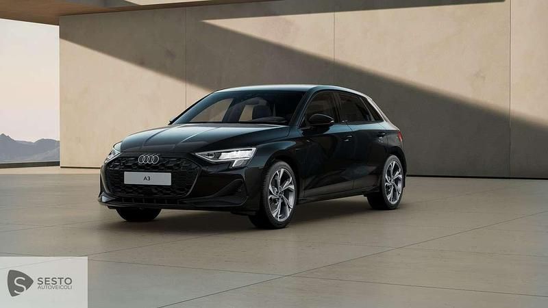 Nero Nuova 2025 Audi A3 Sportback e-tron Business Utilitaria | 35.900 € (Ottimo prezzo) - Immagine 1/4