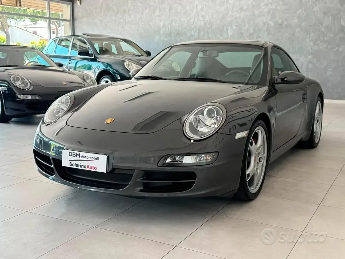 Usata Porsche 911 Carrera S 355 CV (261 kW) 2007 Grigio Coupé
