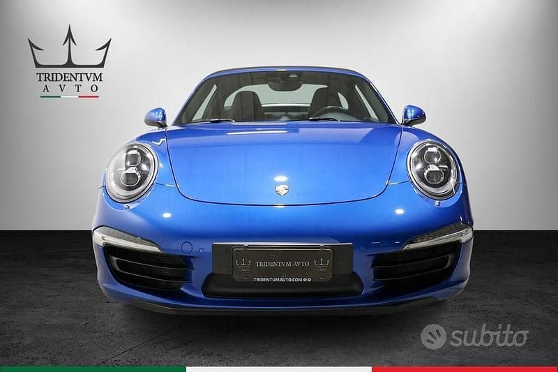 Usata Porsche 911 400 CV (294 kW) 2015 Azzurro Cabrio