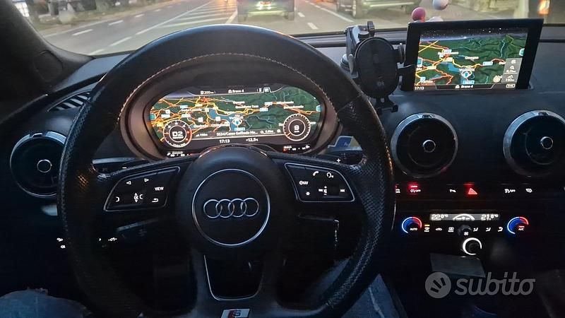 Usata Audi A3 150 CV (110 kW) 2019 Grigio Berlina