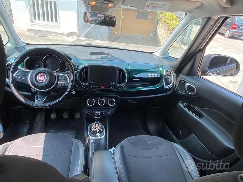 Usata Fiat 500L Cross 95 CV (69 kW) 2018 Verde Monovolume