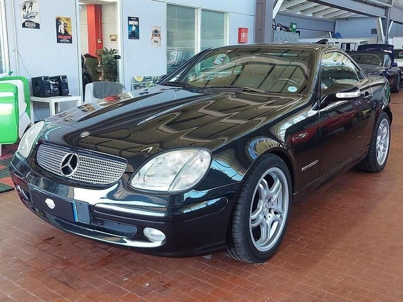 Usado Mercedes SLK230 193 CV (141 kW) 2001 Negro Descapotable