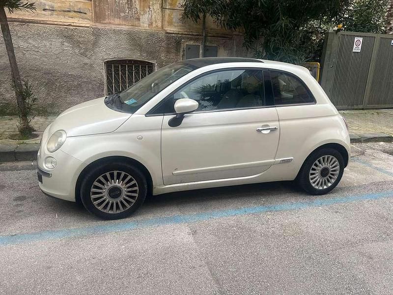 Usata Fiat 500 Pop 75 CV (55 kW) 2009 Bianco Cabrio