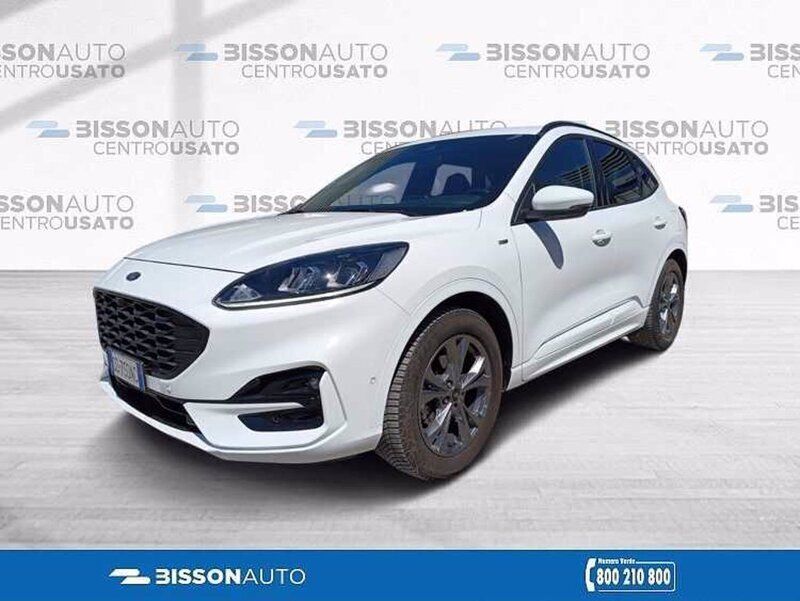 Usata Ford Kuga ST-Line 120 CV (88 kW) 2021 Bianco pastello SUV