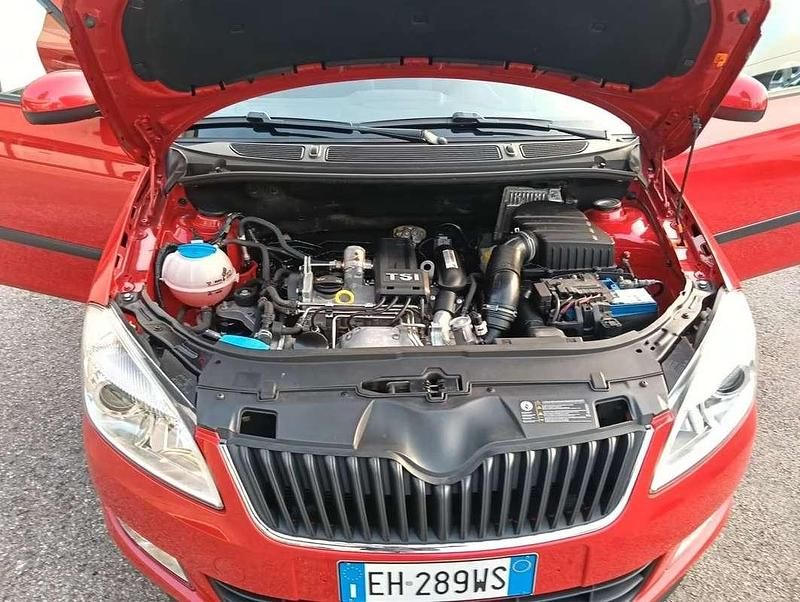 Usata Skoda Fabia 68 CV (50 kW) 2001 Rosso Berlina