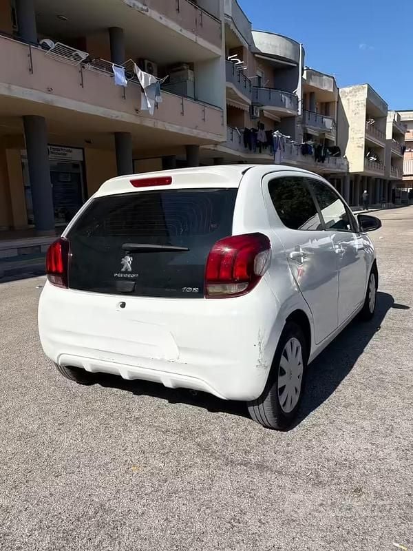 Usata Peugeot 108 82 CV (60 kW) 2016 Bianco Utilitaria