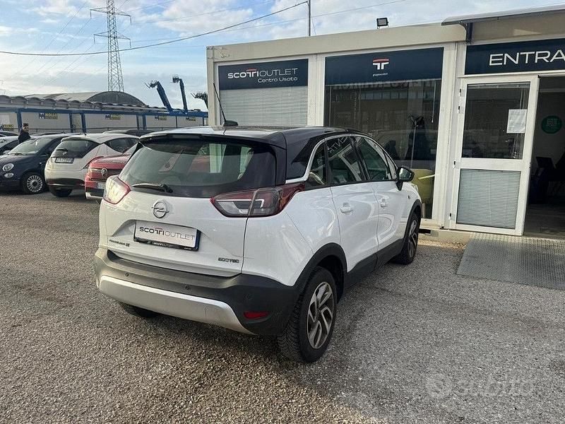 Usata Opel Crossland X Innovation 82 CV (60 kW) 2018 Bianco SUV