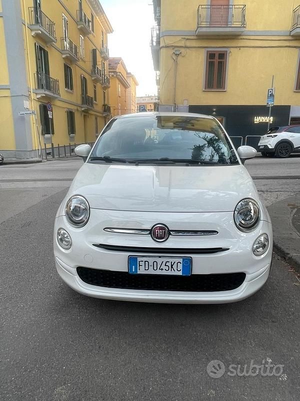 Usata Fiat 500 95 CV (69 kW) 2016 Bianco Utilitaria