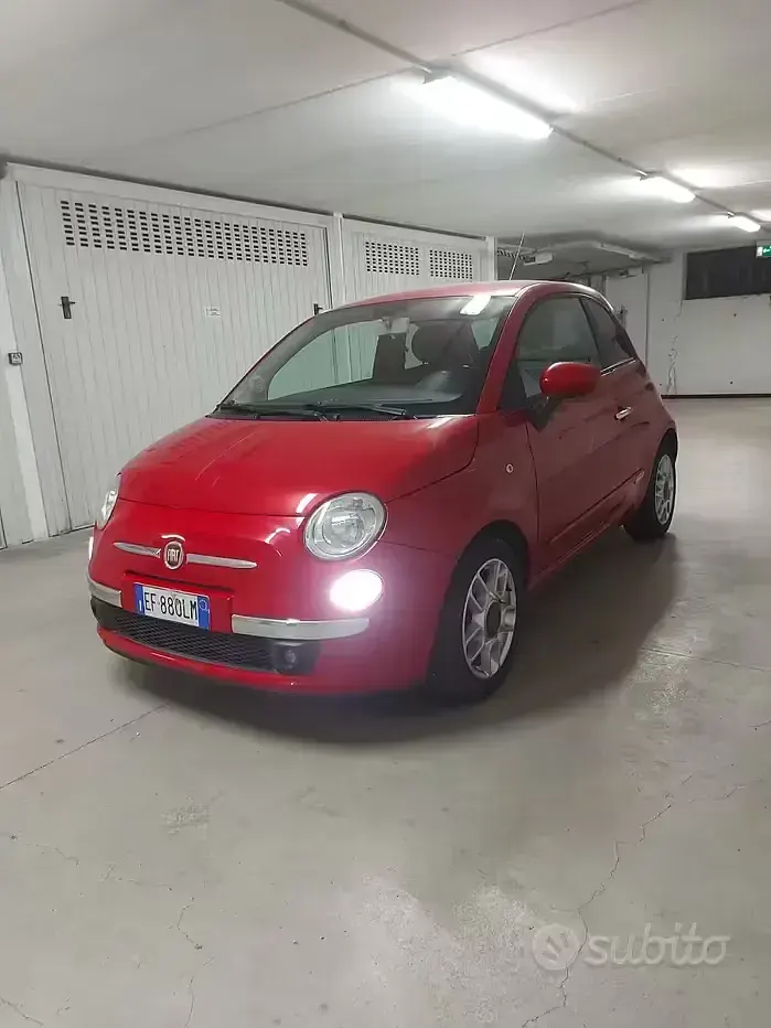 Usata Fiat 500 Sport 95 CV (69 kW) 2011 Rosso Berlina