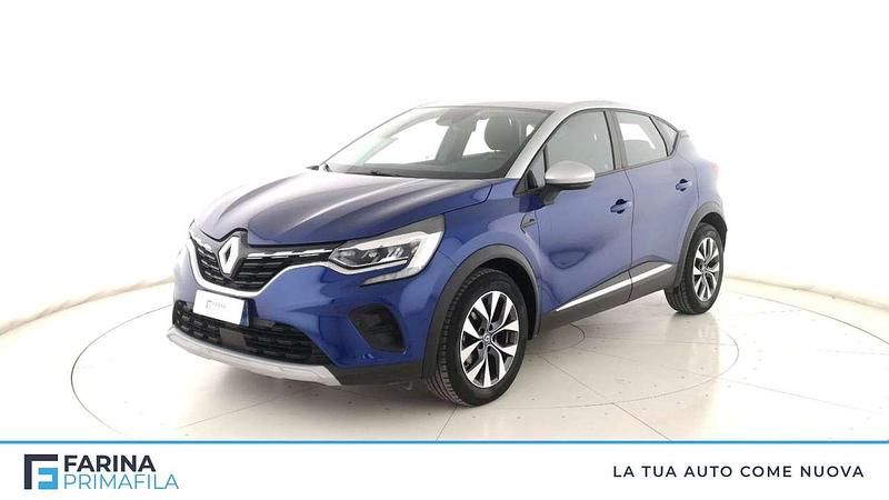 Blu tetto grigio chiaro Usata 2020 Renault Captur Intens SUV | 15.900 € (Buon prezzo) - Immagine 1/4