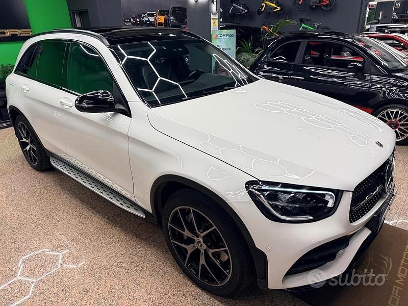 Usata Mercedes GLC220 Premium Plus 194 CV (142 kW) 2022 Bianco Station wagon