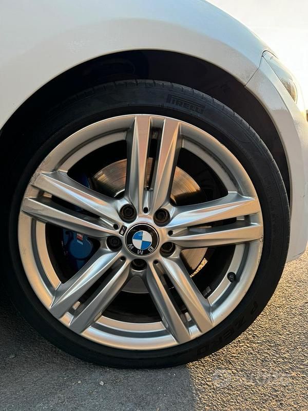 Usata BMW 120 M Sport 184 CV (135 kW) 2013 Bianco Utilitaria