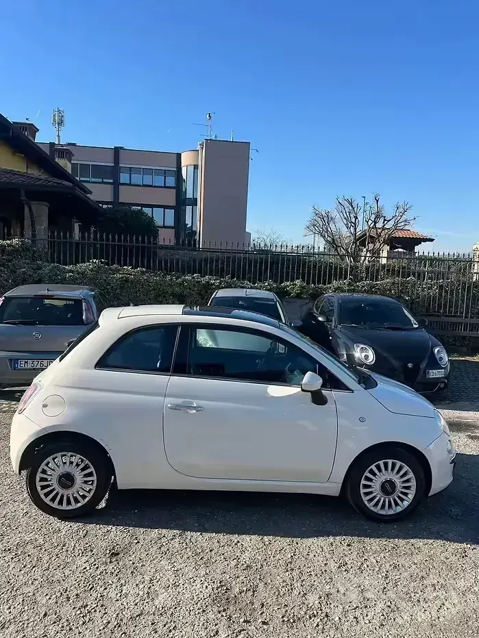 Usata Fiat 500 69 CV (50 kW) 2012 Bianco Berlina