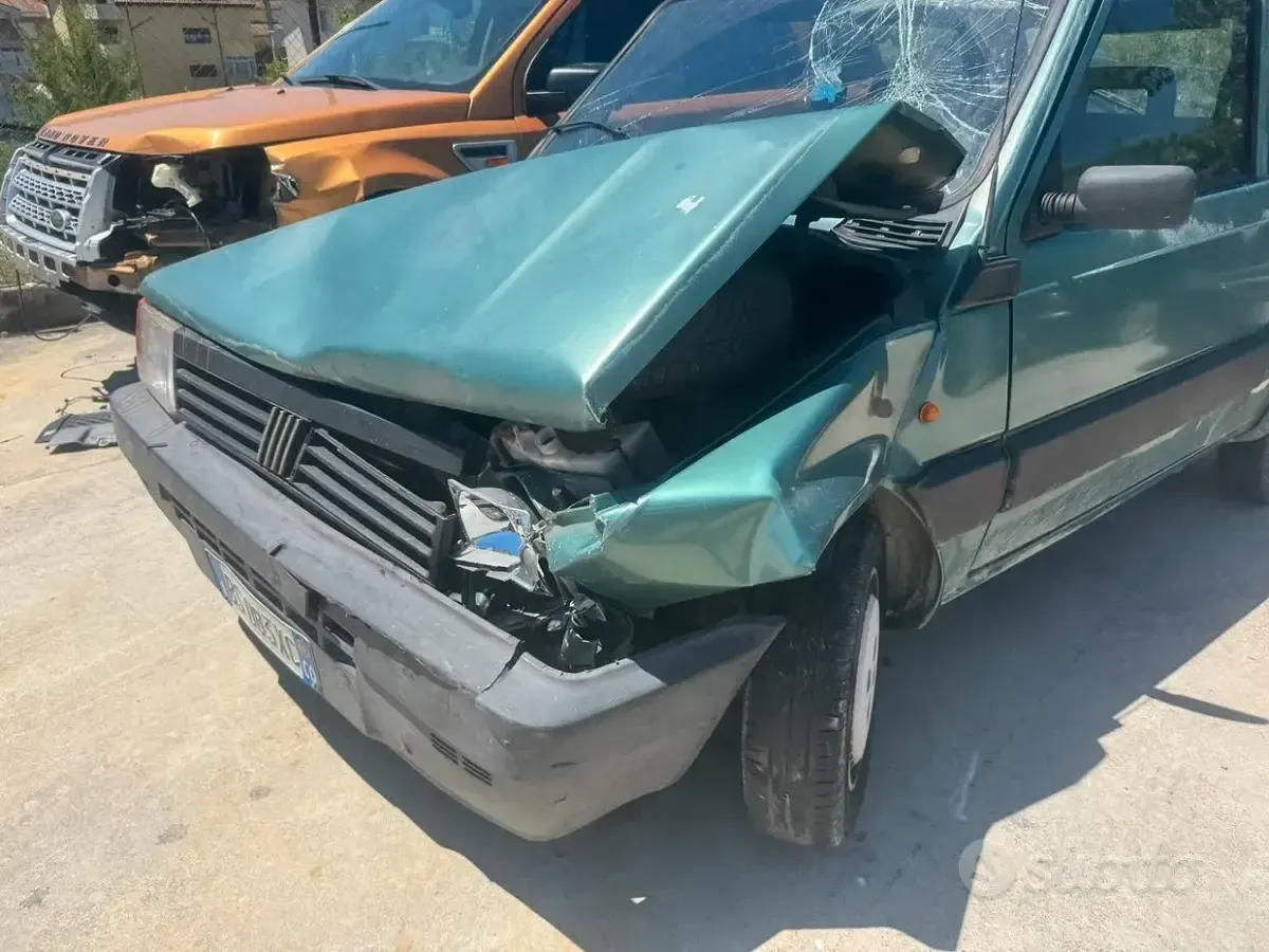 Usata Fiat Panda 54 CV (39 kW) 2001 Verde Berlina