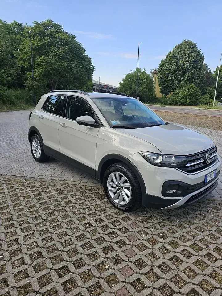 Usata VW T-Cross Style 110 CV (80 kW) 2023 Bianco/6u  ascot grey SUV