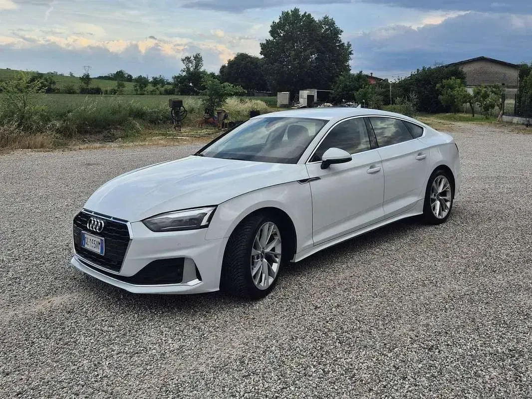 Usata Audi A5 Sportback S-Line 190 CV (139 kW) 2020 Bianco Utilitaria