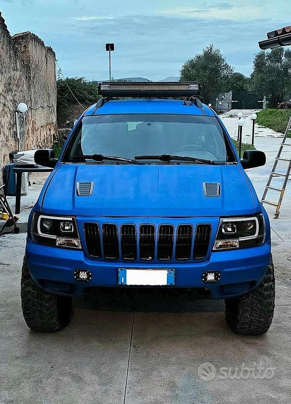 Usata Jeep Grand Cherokee 163 CV (119 kW) 2002 Blu SUV