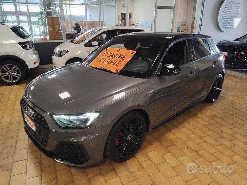 Usata Audi A1 Sportback S-Line 207 CV (152 kW) 2021 Grigio chronos/nero / metallizzato Utilitaria