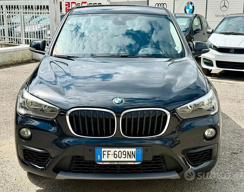 Usata BMW X1 Sport Line 150 CV (110 kW) 2016 Nero SUV