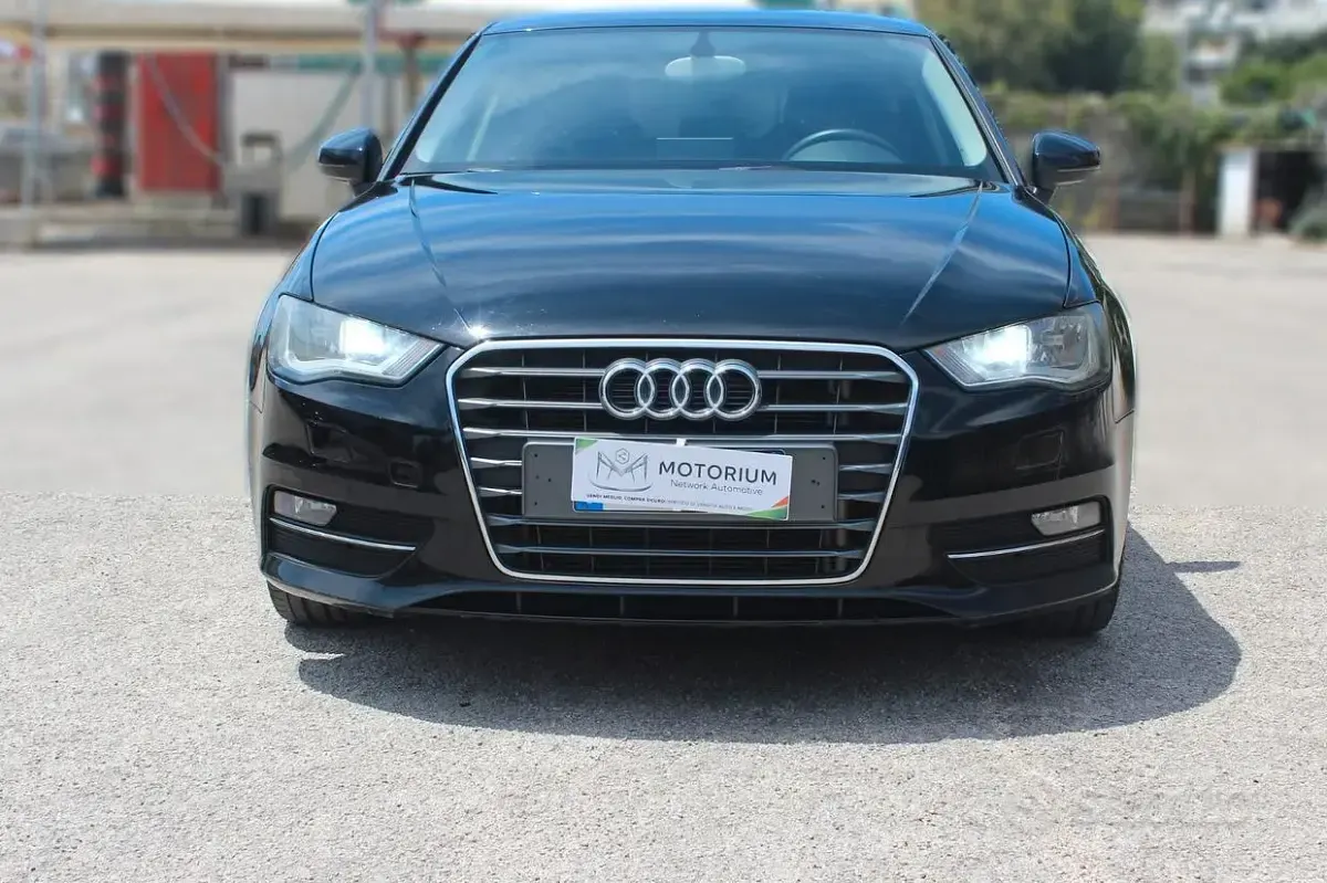 Usata Audi A3 Ambition 110 CV (80 kW) 2014 Nero Berlina