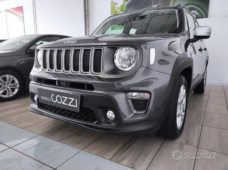 Usata Jeep Renegade Limited 131 CV (96 kW) 2022 Grigio SUV