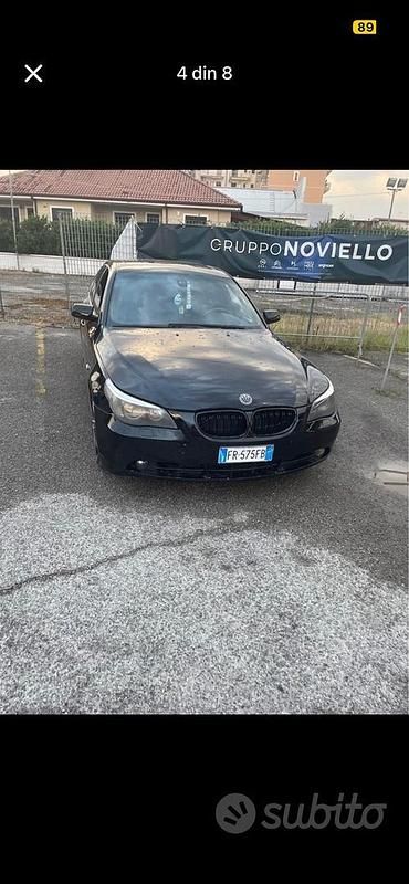 Usata BMW 525 177 CV (130 kW) 2005 Nero Berlina