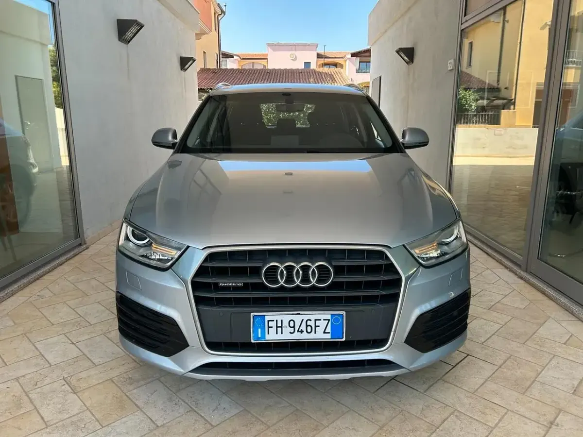 Usata Audi Q3 Business 150 CV (110 kW) 2017 Argento SUV
