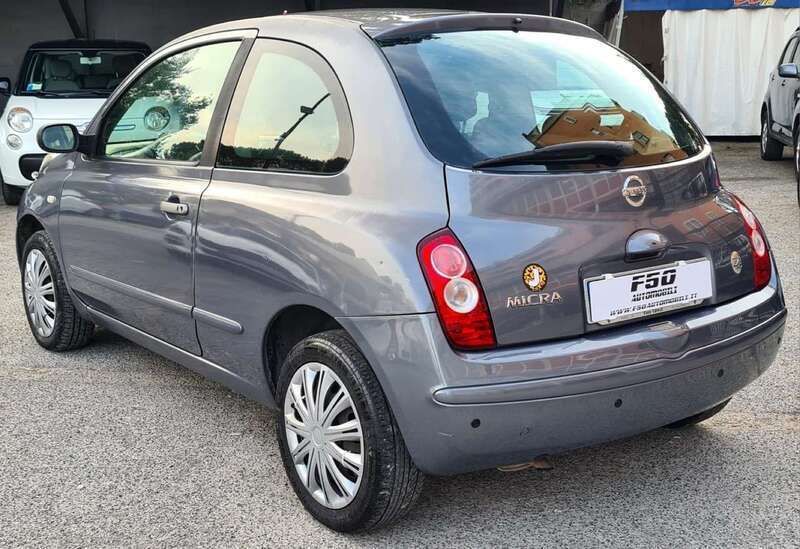 Usata Nissan Micra Acenta 80 CV (58 kW) 2008 Grigio Utilitaria