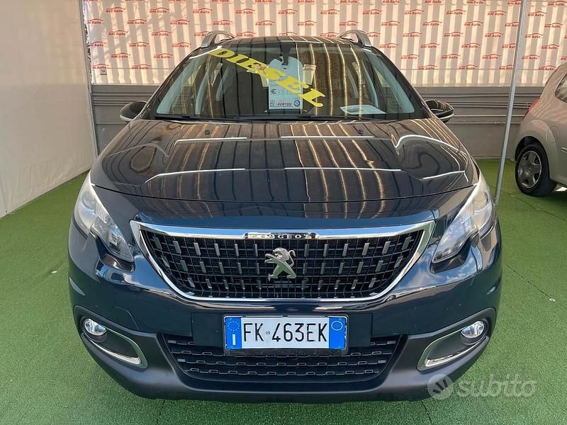 Usata Peugeot 2008 75 CV (55 kW) 2017 Blu SUV