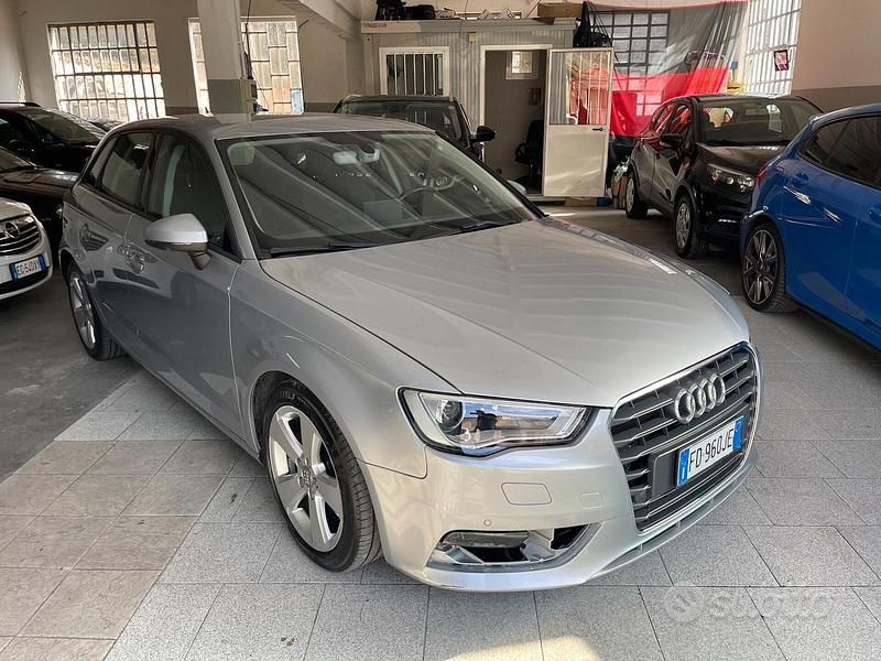 Usata Audi A3 Ambition 110 CV (80 kW) 2016 Grigio Berlina