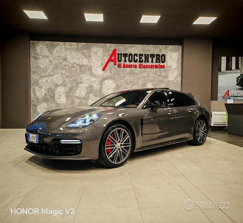 Grigio Usata 2018 Porsche Panamera Turbo Tre volumi | 59.000 € - Immagine 1/4