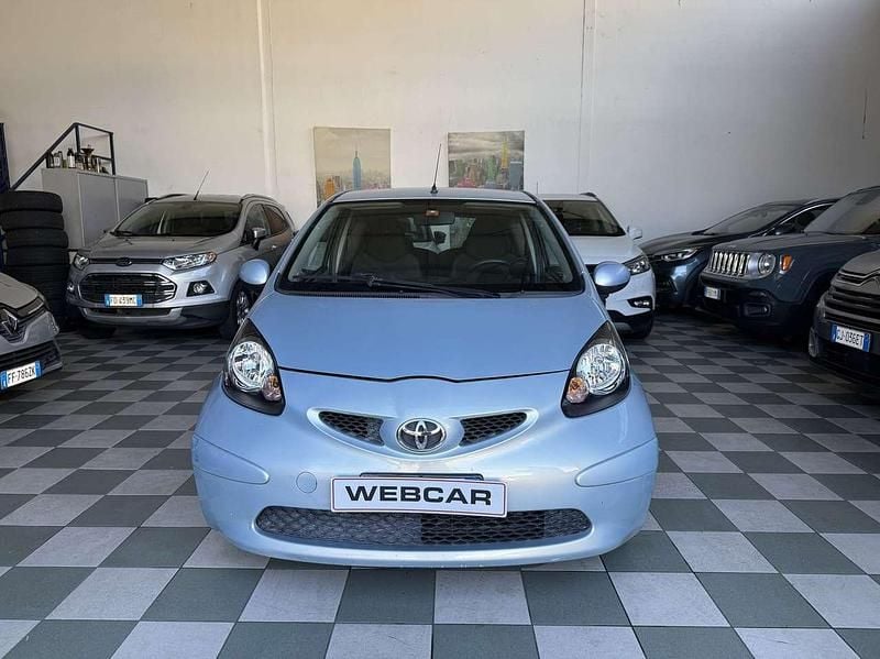 Usata Toyota Aygo Sol 68 CV (50 kW) 2008 Blu/azzurro Utilitaria
