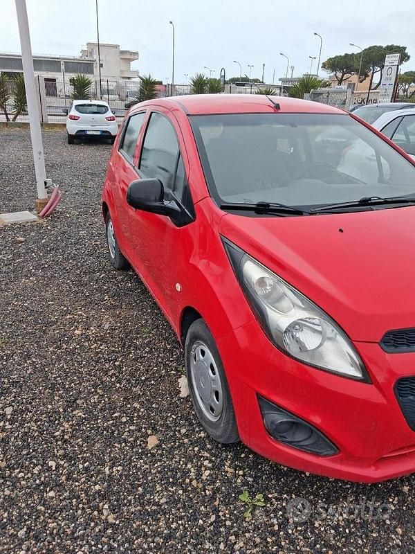 Usata Chevrolet Spark LS 68 CV (50 kW) 2013 Rosso Utilitaria