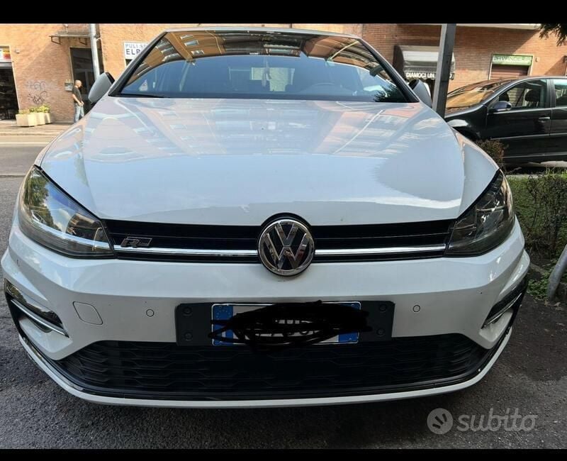 Usata VW Golf VII Comfortline 110 CV (80 kW) 2017 Bianco Berlina