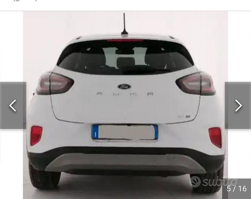 Usata Ford Puma 125 CV (91 kW) 2022 Bianco SUV