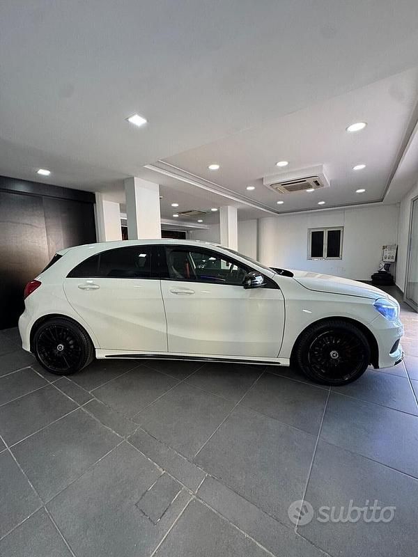 Usata Mercedes A200 Executive 136 CV (100 kW) 2014 Bianco Berlina
