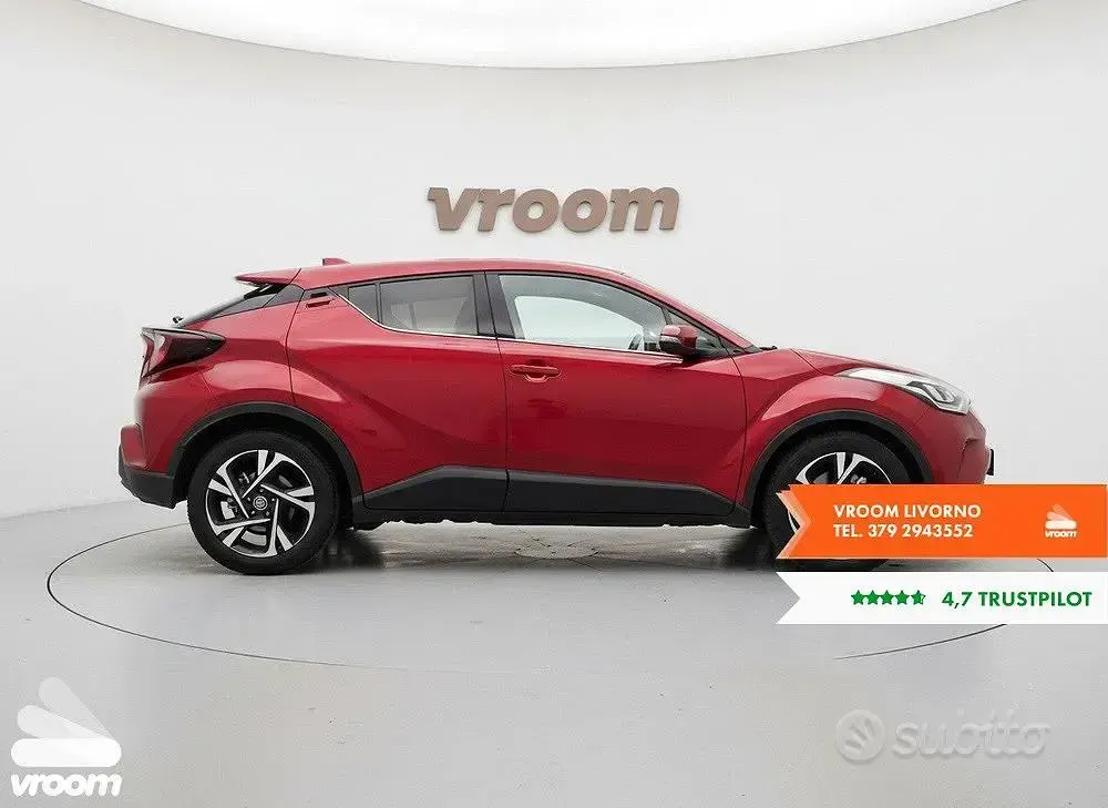 Usata Toyota C-HR Trend 98 CV (72 kW) 2022 Rosso SUV