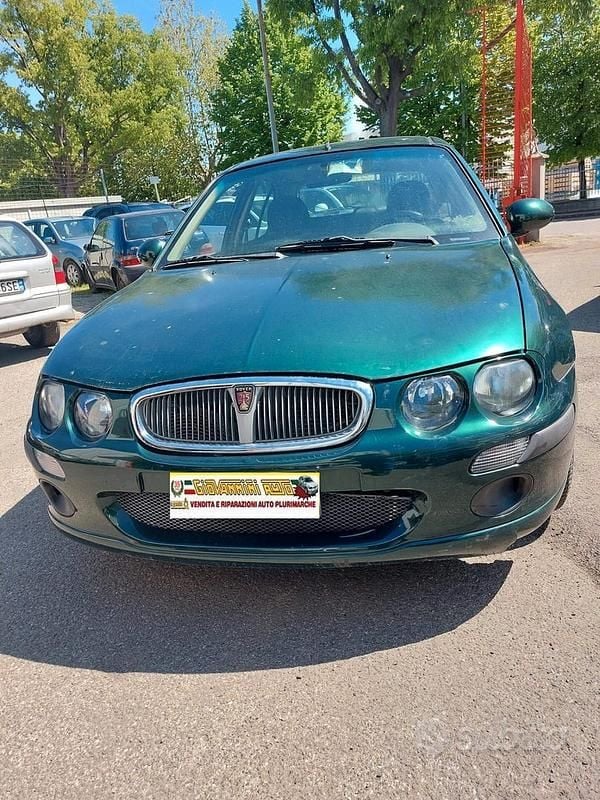 Usata Rover 25 103 CV (75 kW) 2003 Verde Utilitaria