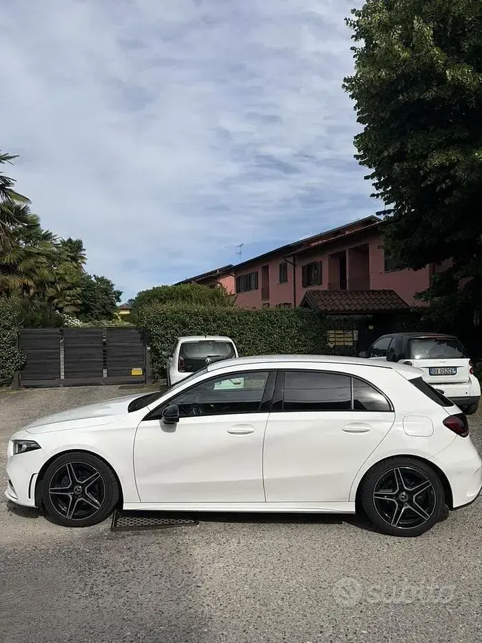 Usata Mercedes A180 136 CV (100 kW) 2019 Bianco Berlina