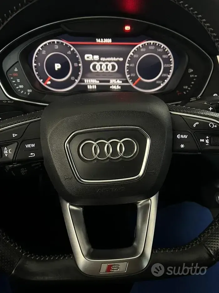 Usata Audi Q5 S-Line 190 CV (139 kW) 2019 Nero SUV