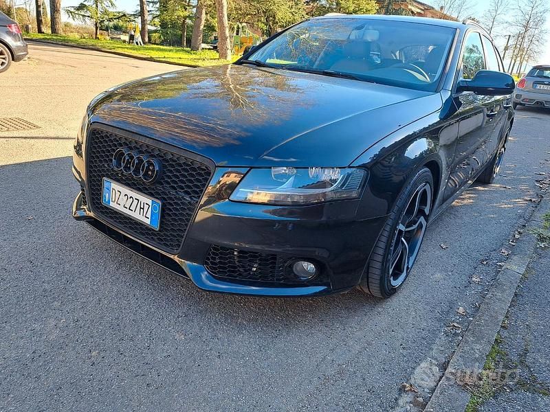Nero Usata 2009 Audi A4 Station wagon | 6900 € - Immagine 1/4