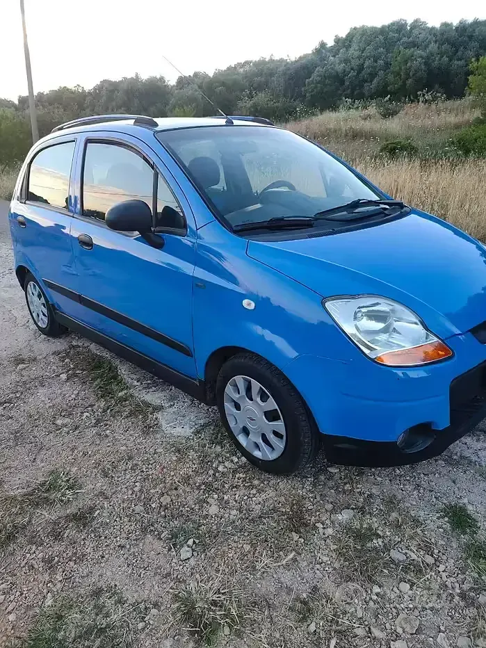 Usata Chevrolet Matiz 52 CV (38 kW) 2007 Bluazzurro Utilitaria