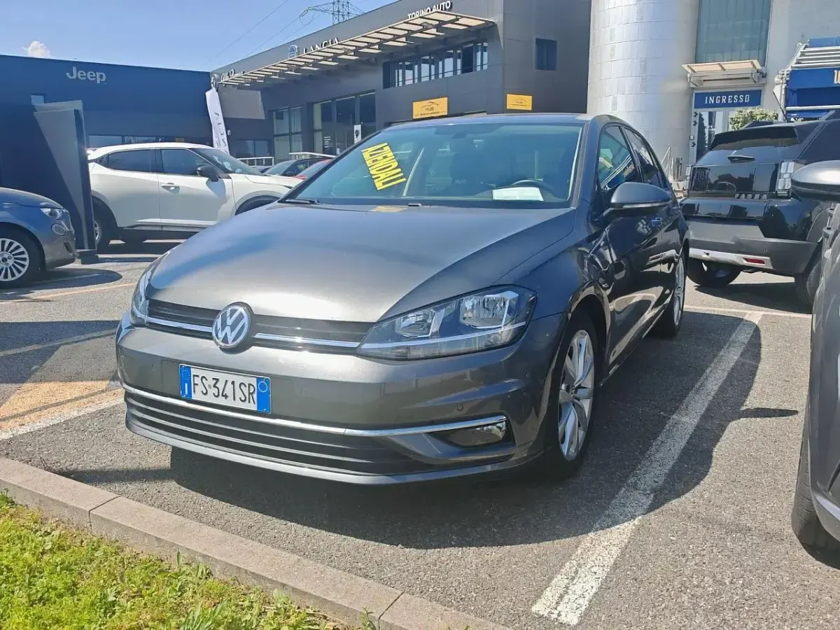 Usata VW Golf VII Highline 150 CV (110 kW) 2018 Grigio Berlina