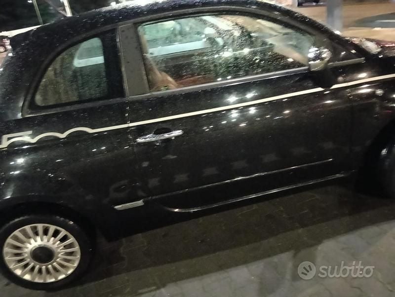 Usata Fiat 500 69 CV (50 kW) 2008 Nero
