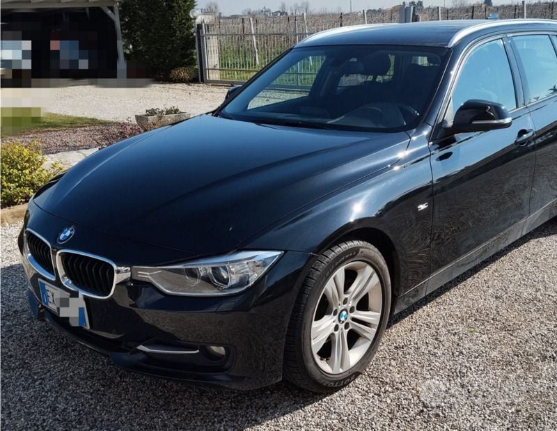 Nero Usata 2014 BMW 318 Sport Line Station wagon | 8500 € (Ottimo prezzo) - Immagine 1/4