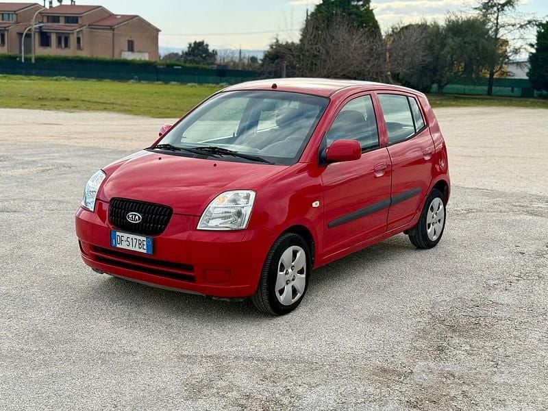 Usata Kia Picanto 2007 Rosso Utilitaria