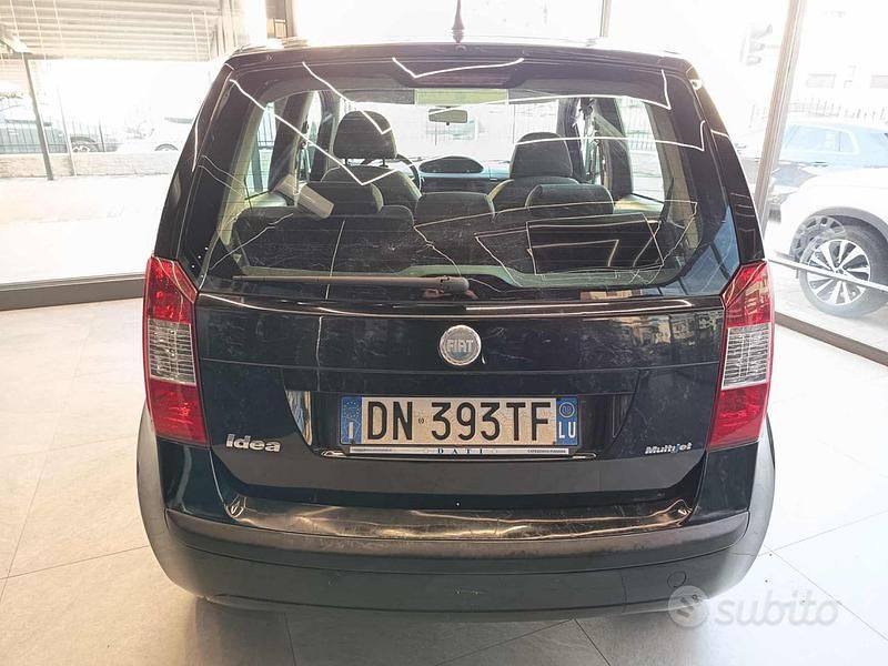 Usata Fiat Idea 70 CV (51 kW) 2008 Nero Monovolume