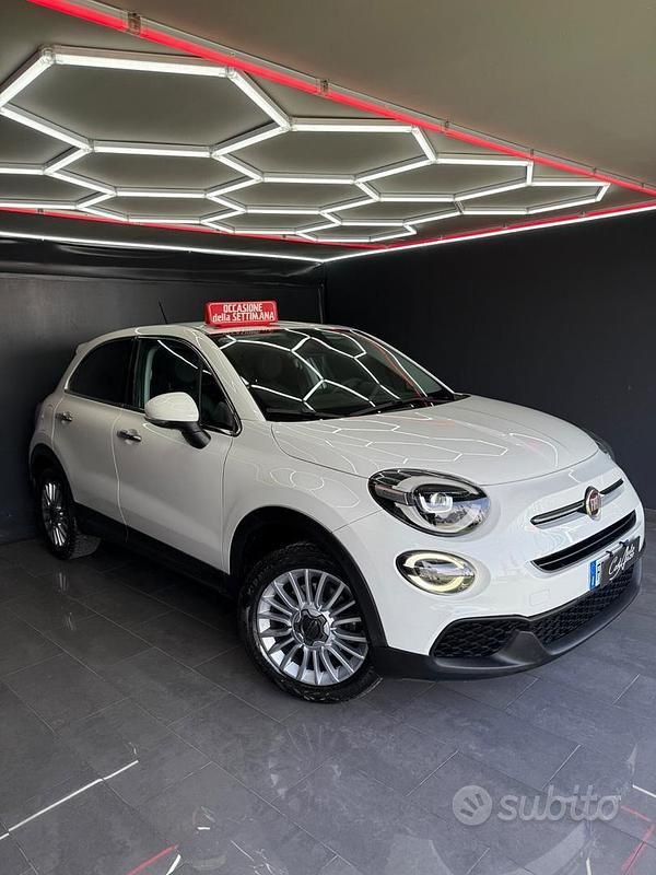 Usata Fiat 500X Cross 95 CV (69 kW) 2018 Bianco SUV