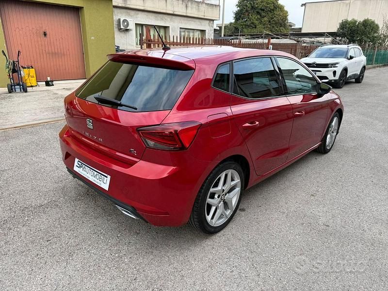 Usata Seat Ibiza FR 116 CV (85 kW) 2017 Rosso Berlina