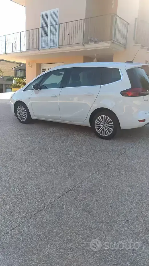 Usata Opel Zafira Eco 150 CV (110 kW) 2016 Bianco Monovolume